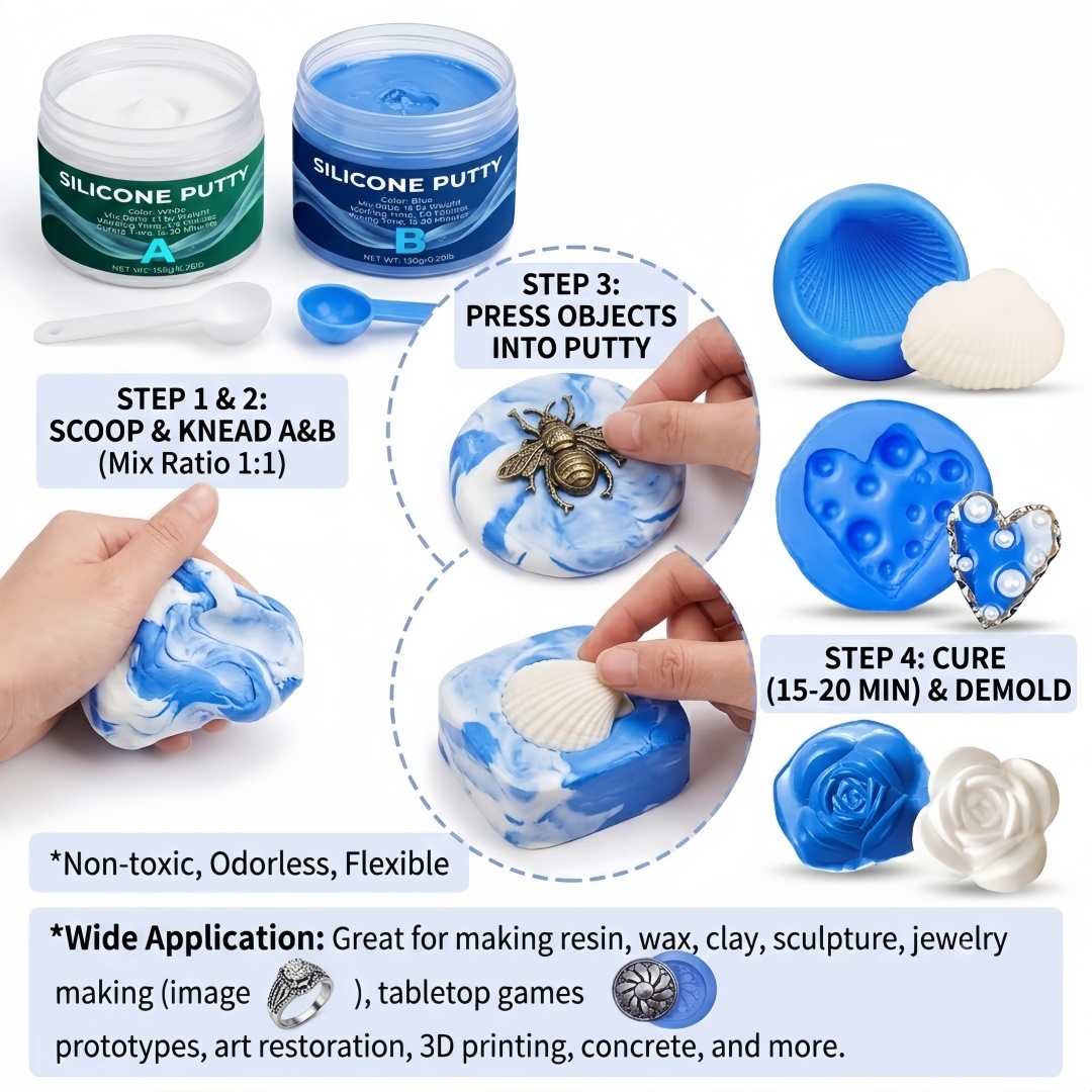 Silicone Putty Mold Making Sup - đánh giá và giá Soap Making Tools