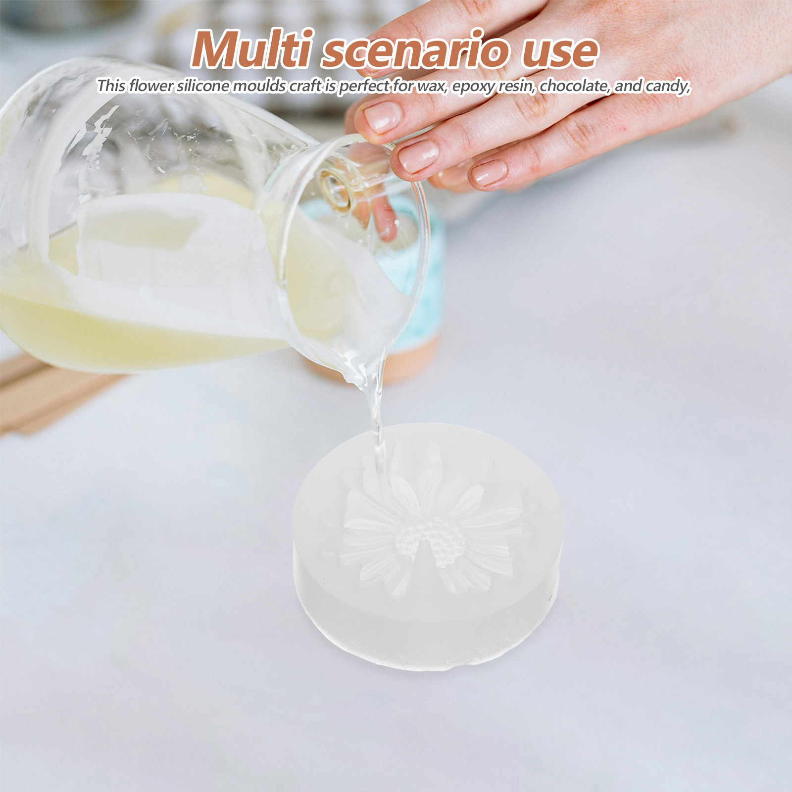 Daisy Flower Silicone Mould Ea - đánh giá và giá Soap Making Art