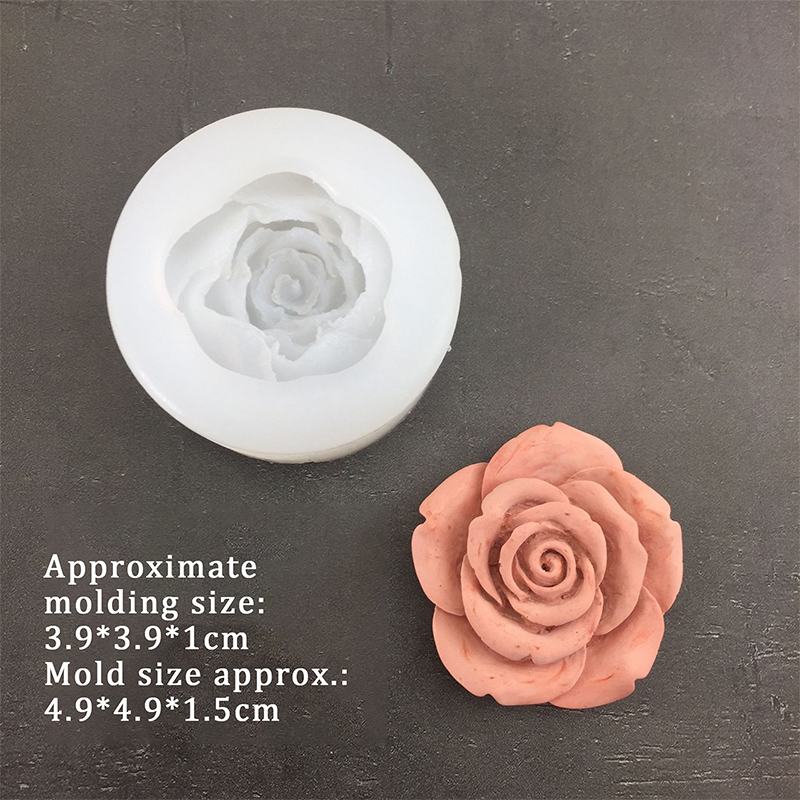 3D Rose Flower Shape Leaf Sili - đánh giá và giá Soap Making Tools