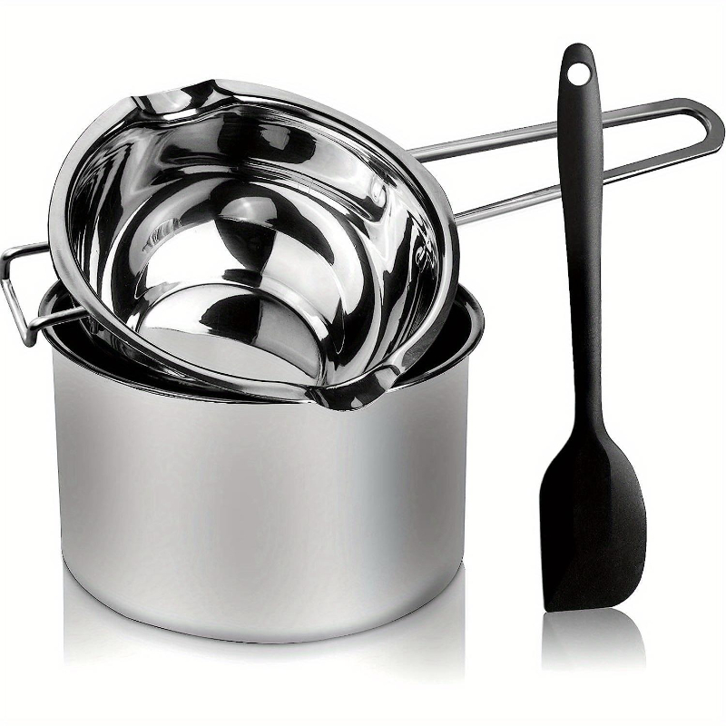 Double Boiler Pot Set Stainles - đánh giá và giá Soap Making Double Boiler