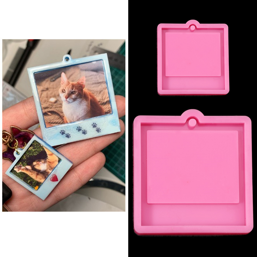 Photo Frame Epoxy Resin Keycha - đánh giá và giá Soap Making Tools