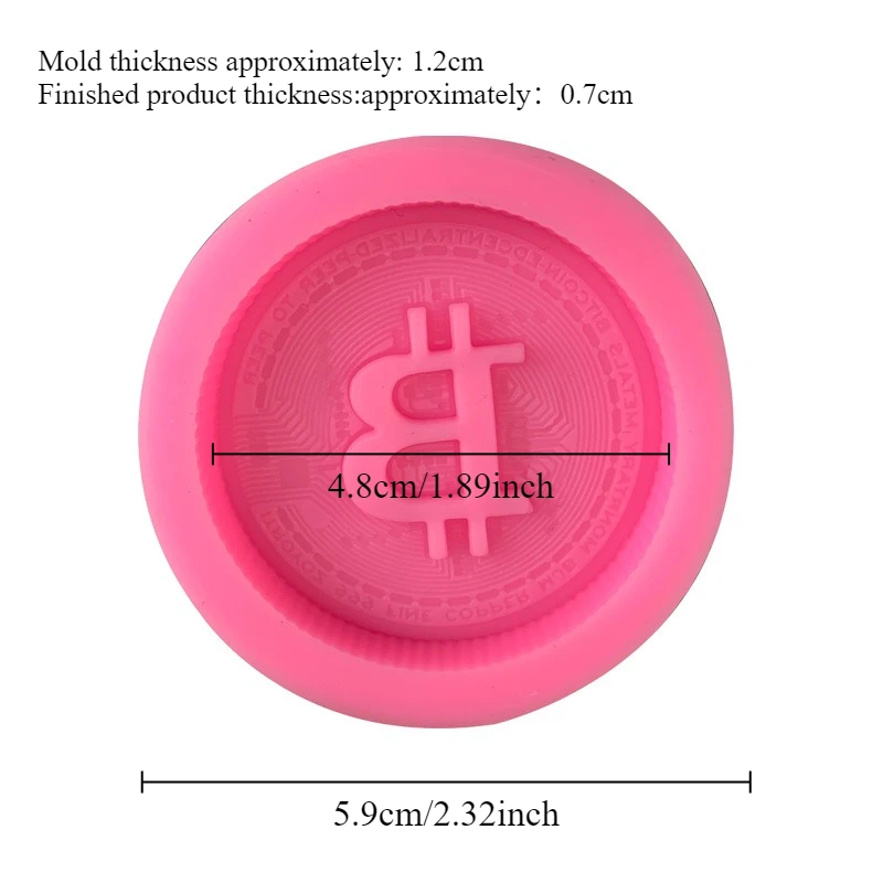 1/3Pcs Currency Logo Soap Sili - đánh giá và giá Soap Making Tools