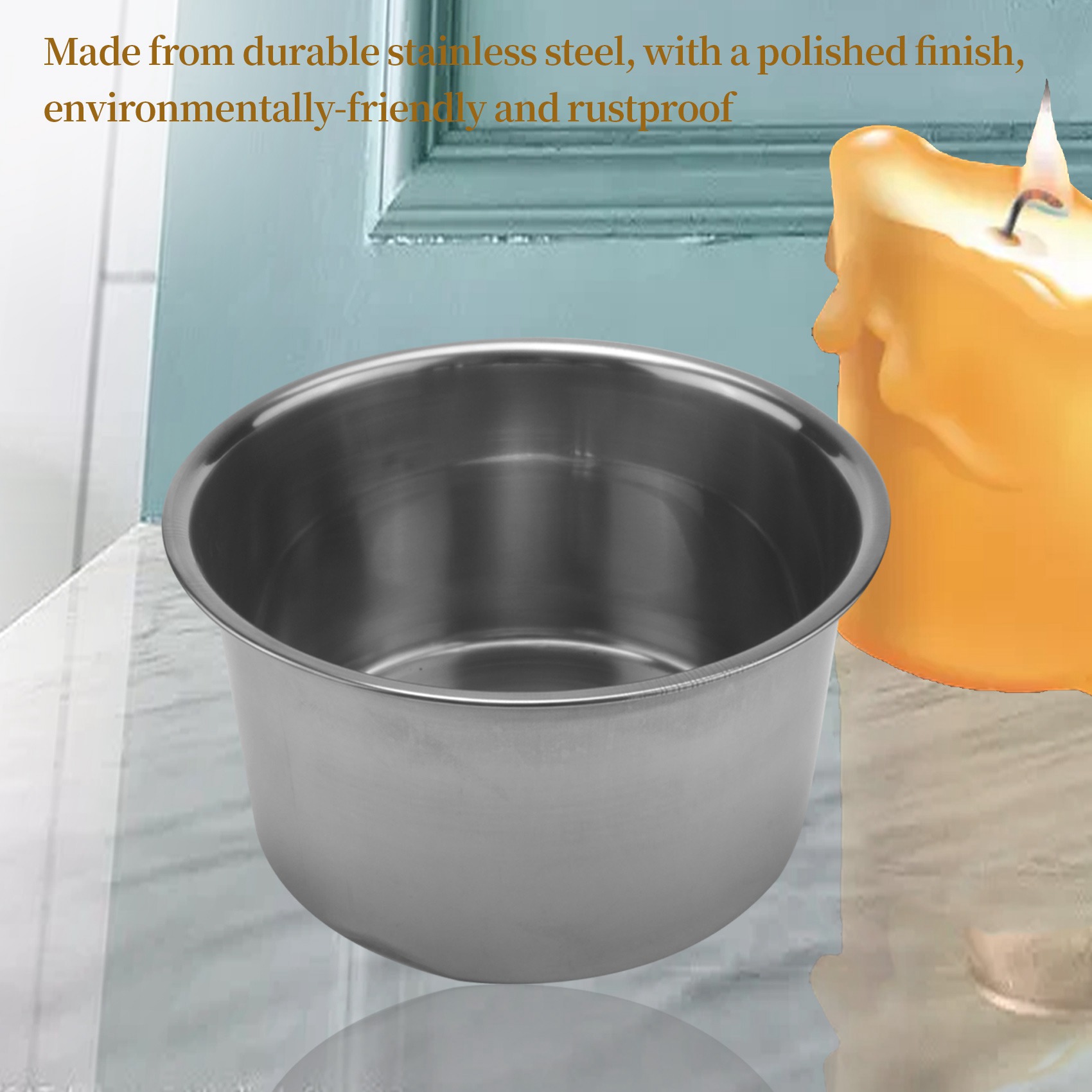 AB34-4 Set Stainless Steel Dou - đánh giá và giá Soap Making Double Boiler