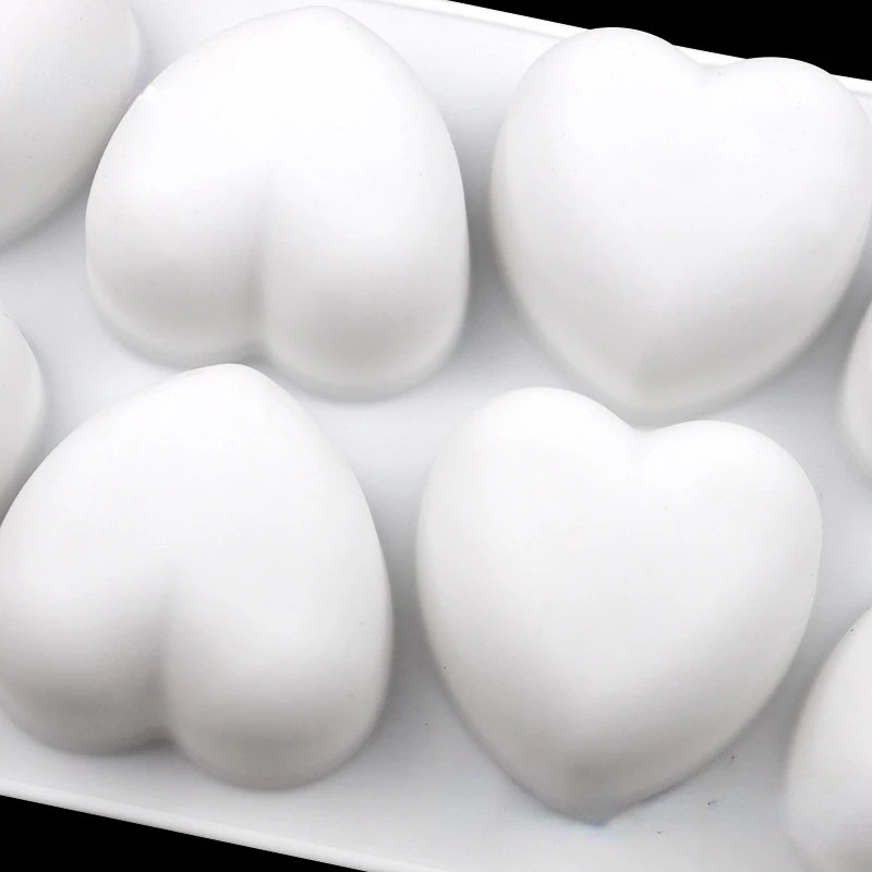 Love Heart Silicone Soap Mold  - đánh giá và giá Soap Making Tools