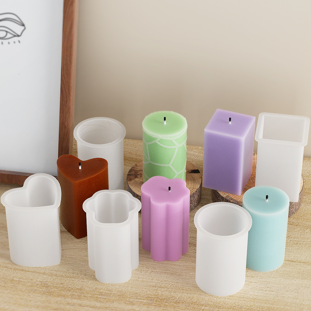 Geometry Column Silicone Mold  - đánh giá và giá Soap Making Business