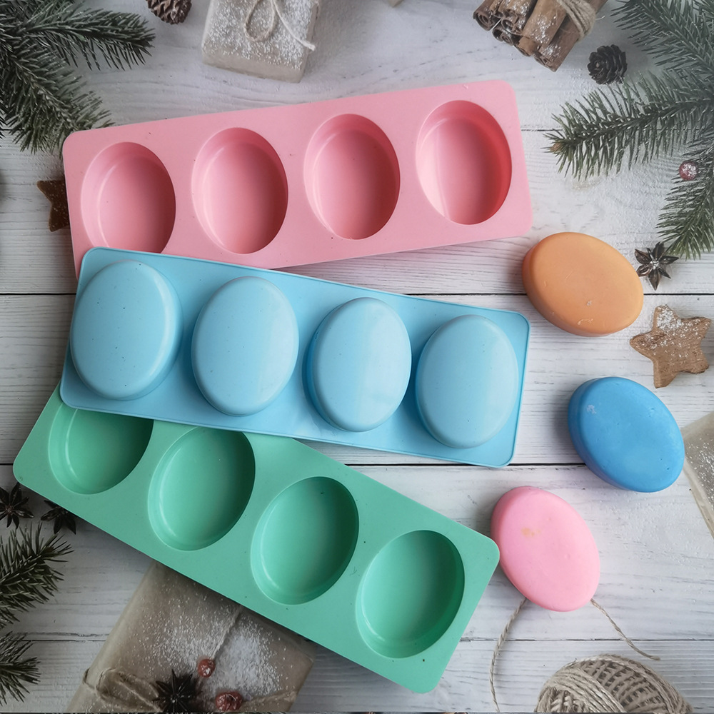 4 Sâu Răng Hình Bầu Dục Xà Phò - đánh giá và giá Soap Making Art